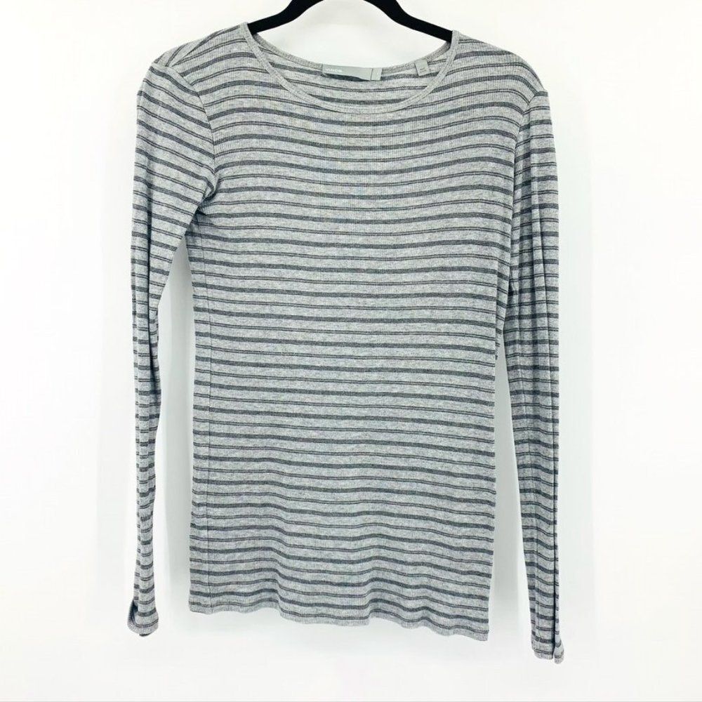 Vince‎ Long Sleeve Striped Top Sz M